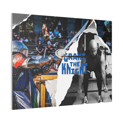 Grant the Knight Banner Canvas