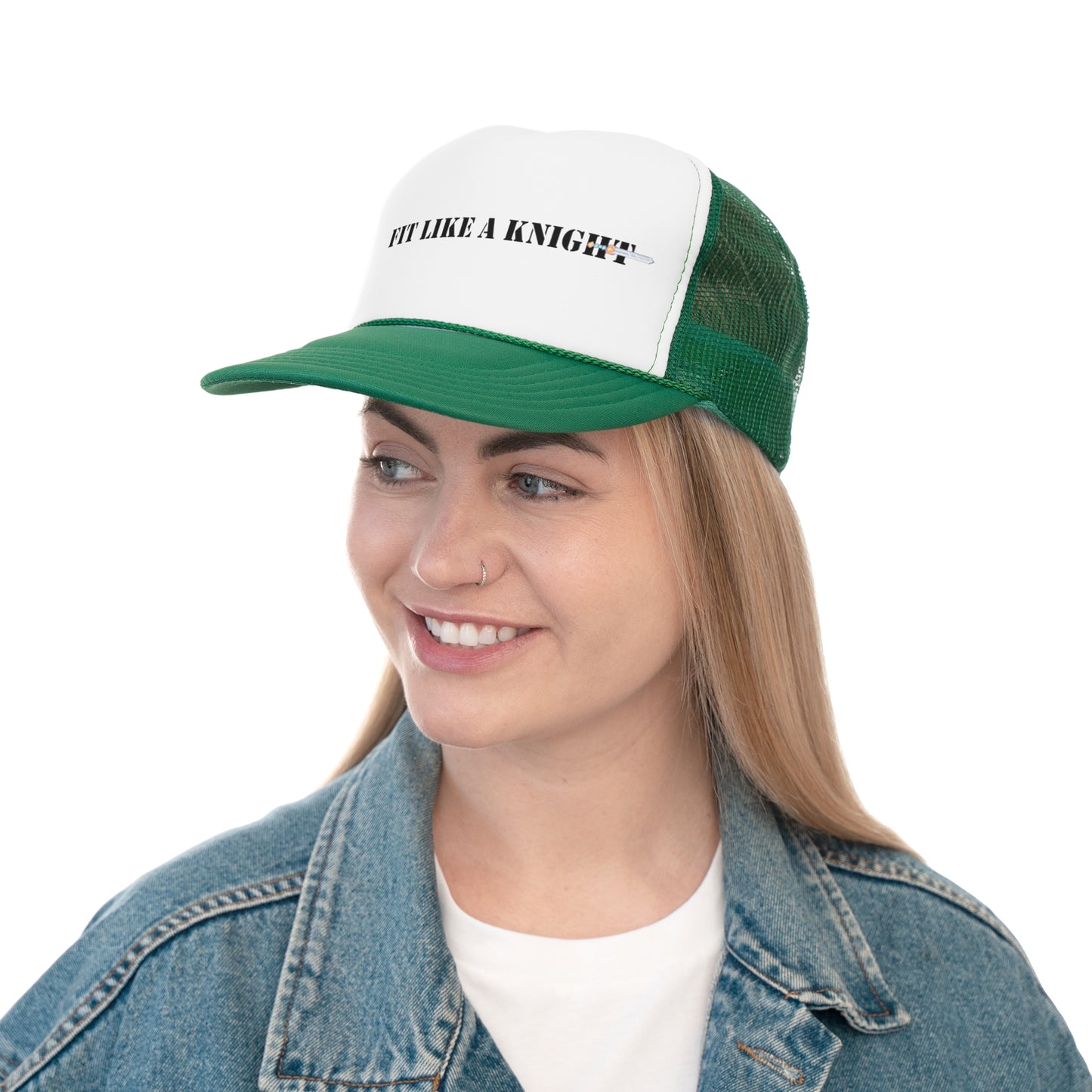 Fit Like a Knight Trucker Cap