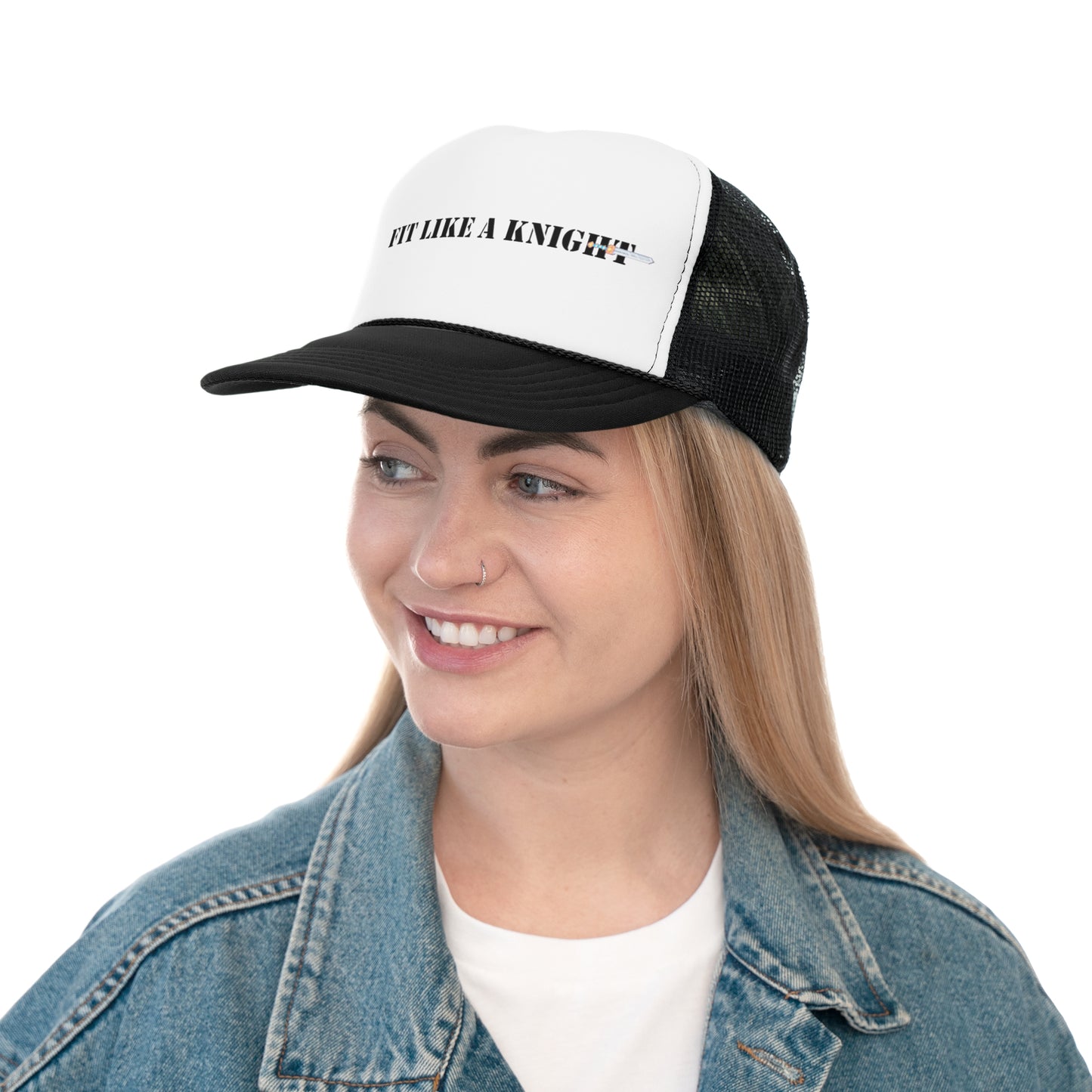 Fit Like a Knight Trucker Cap