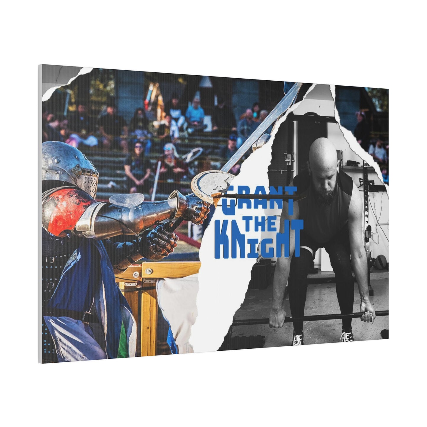 Grant the Knight Banner Canvas